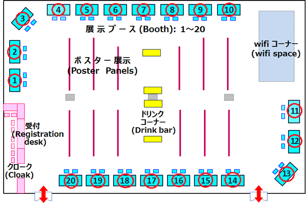 booth layout